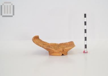 Πήλινο, μελαμβαφές σκυφίδιο από την Ελέα