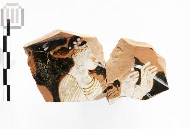 Ερυθρόμορφος κρατήρας [τμήμα]