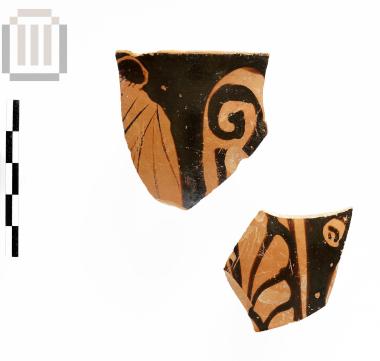 Ερυθρόμορφος σκύφος [τμήμα]