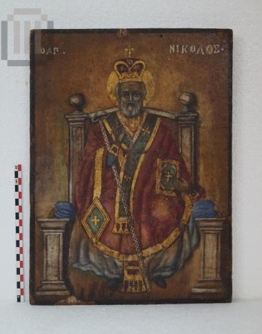 Saint Nicholas, portable icon
