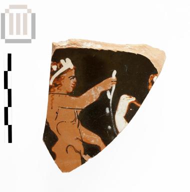 Ερυθρόμορφος κρατήρας [τμήμα]