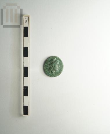 Bronze coin of Cassope from Dymokastro