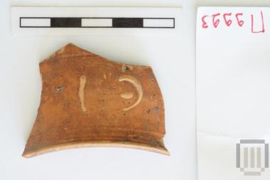 Sherd with inscription