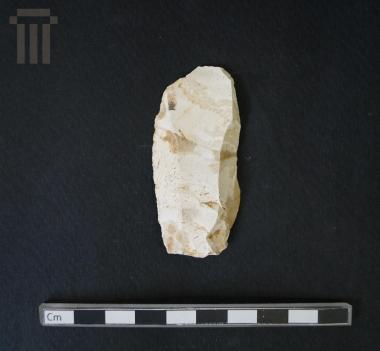Flint blade from the Sideri cave