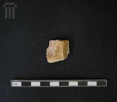Flint laminar core from the Sideri cave