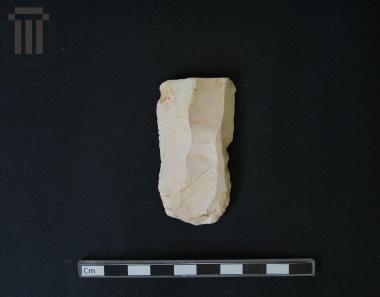 Flint blade from the Sideri cave