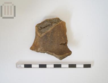 Handmade vase fragment from the Sideri cave