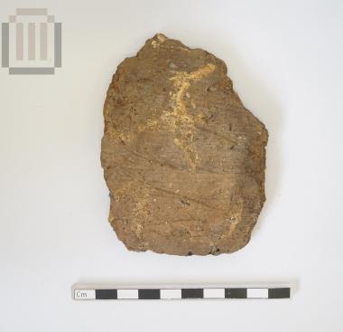 Sherd of a handmade vase from the Sideri cave