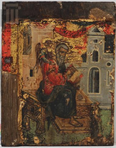 Φορητή εικόνα: ο Ευαγγελιστής Ματθαίος