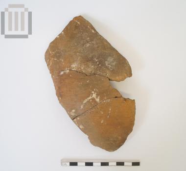 Handmade vase fragment from the Sideri cave