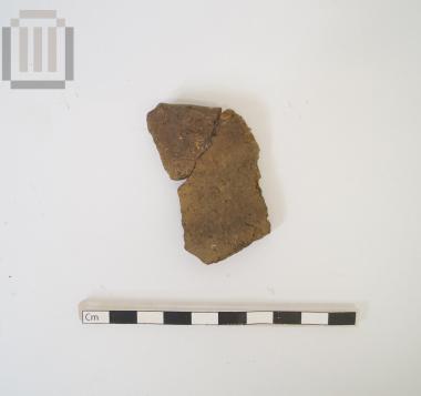Handmade vase fragment from the Sideri cave