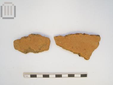 Sherds of a handmade vase from the Sideri cave