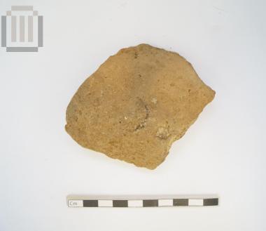 Handmade vase fragment from the Sideri cave