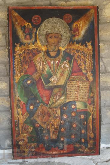 Saint Nicholas Enthroned