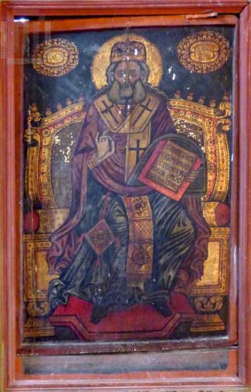 Saint Athanasios Enthroned
