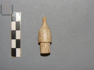 Ivory lid from a cylindrical case