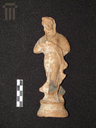 Terracotta figurine of a dancer