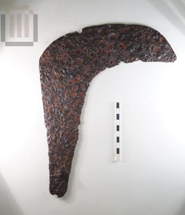 Iron scythe from Gitana