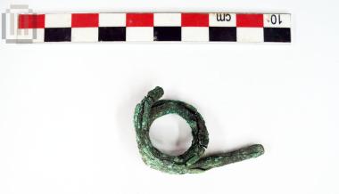 Bronze fibula part