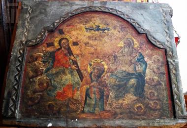 Holy Trinity and Virgin Mary