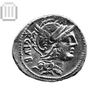 Silver denarius of the Roman Rebublic