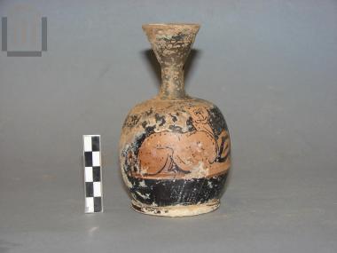 Αττικό ερυθρόμορφο αρυβαλλοειδές ληκύθιο