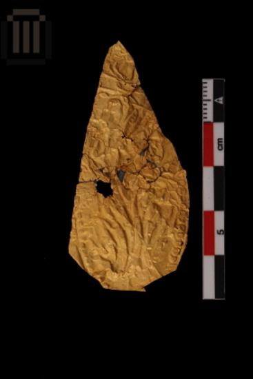 Χρυσό φυλλόσχημο έλασμα