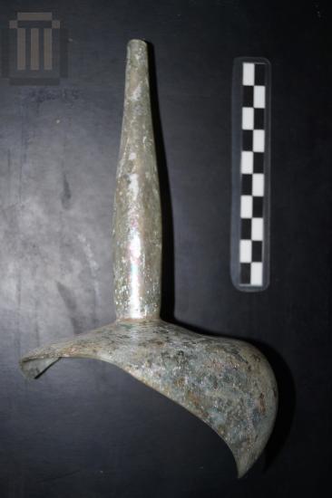 Glass unguentarium of the candlestick type