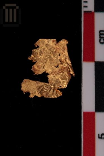 Gold leaf-shaped sheet metal