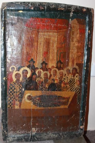 Dormition of saint Nicholas