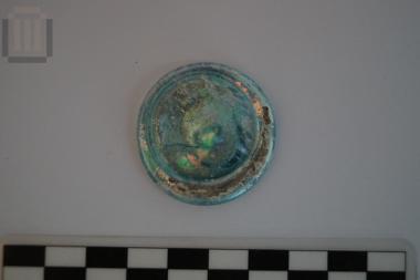 Part of a glass vase