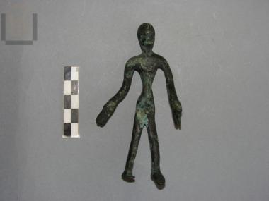 Bronze figurine of a male figure