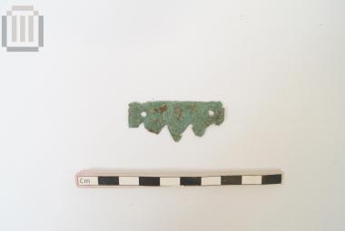 Bronze denticulated sheet metal from Ladochori