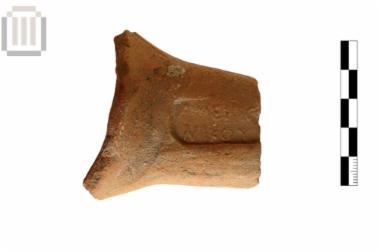 Mendaian stamped amphora handle