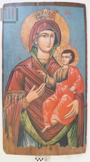 Architrave icon from the Metamorfosi Sotiros Monastery at Plakoti