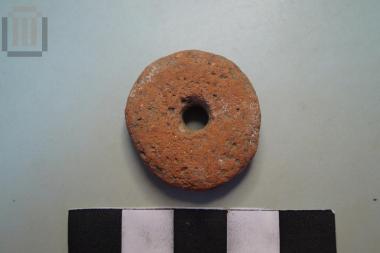 Clay spindle whorl