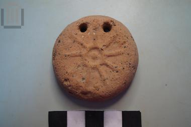 Discoid loom weight