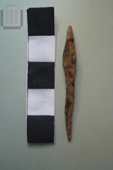 Iron blade of a dagger