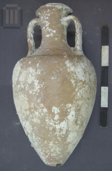Amphora with pointed foot/base