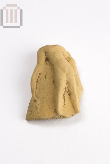 Part of clay relief vase body