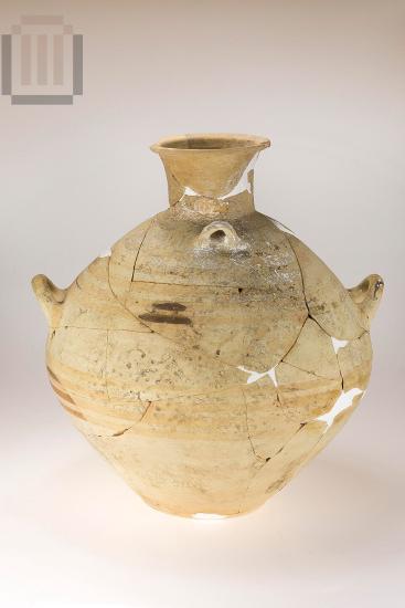 Four-handled large amphora