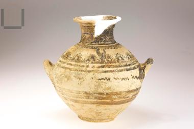 Four-handled amphora