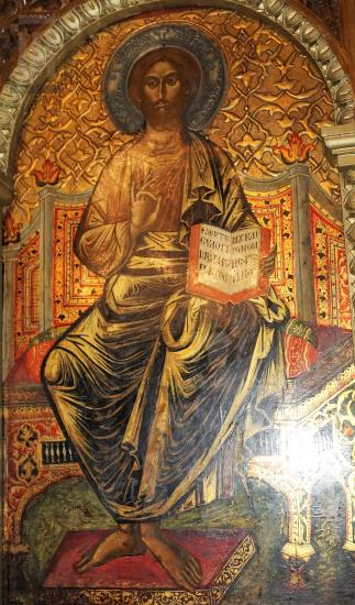 Χριστός ένθρονος Παντοκράτορας