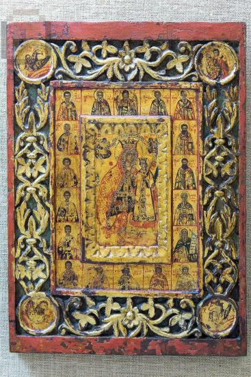 Mother of God Rodon to Amaranton, enthroned