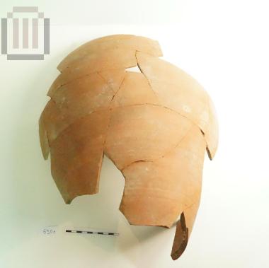 Part of closed shape vase