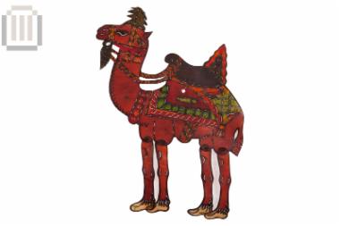 Camel figure Turkish shadow puppet
