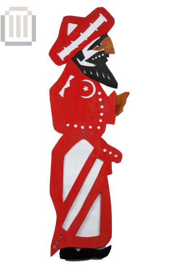 Pasas Cypriot figure shadow puppet