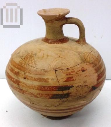 Clay lekythos