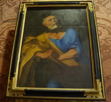 Oil painting: Saint Peter