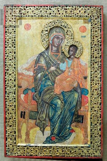 Mother of God enthroned